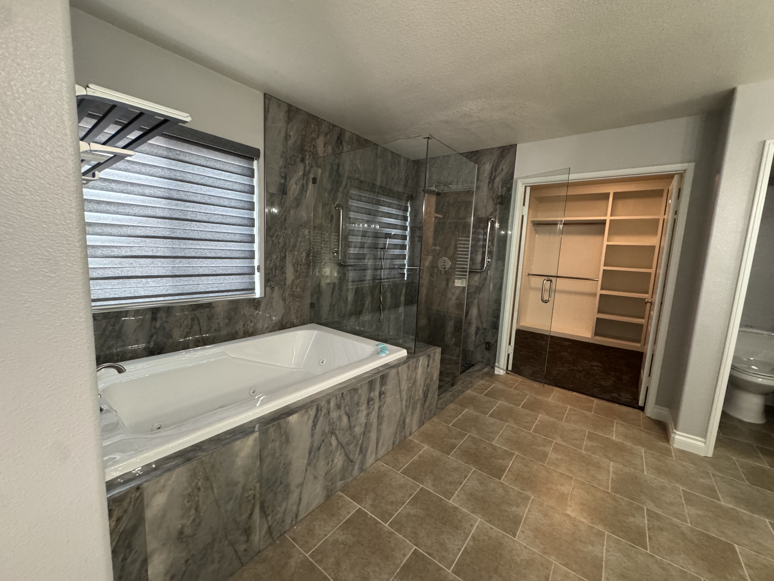 Bathroom remodel detail